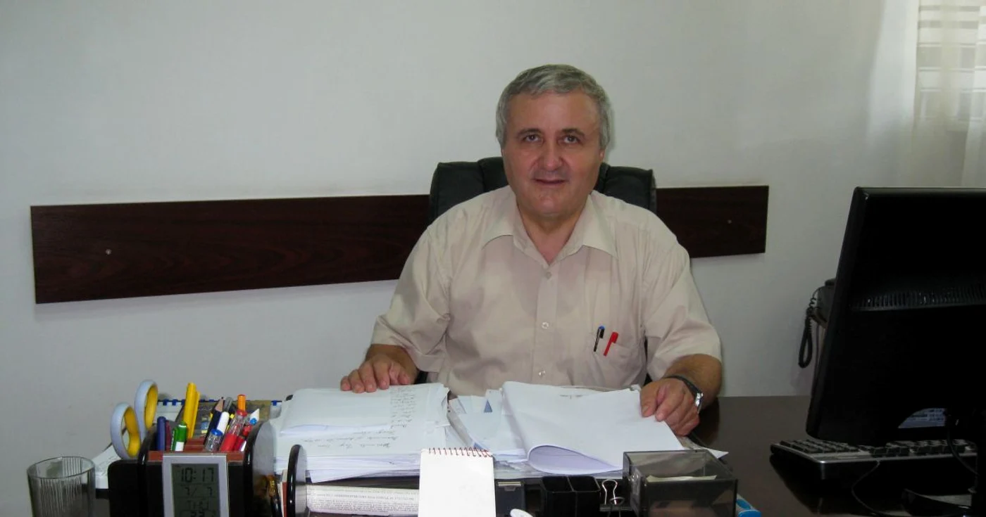 Vasile Ciuchină, un director mulţumit de rezultatele elevilor săi! Foto: Bogdan Nistor