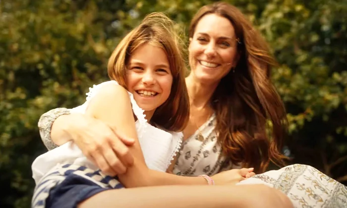 Charlotte și mama ei, Kate Middleton  foto   Profimedia jpg