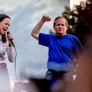 Opoziția din Venezuela   María Corina Machado și Juan Pablo Guanipa FOTO @richardhblanco jfif