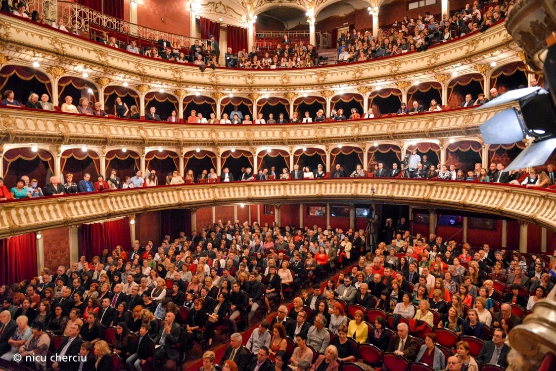 Sala Operei Române din Cluj la spectacolul „Werther”