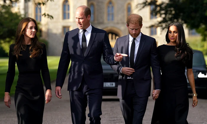 Prințul William, Kate Middleton, Meghan Markle, Prințul Harry  sursa foto   GettyImages jpg