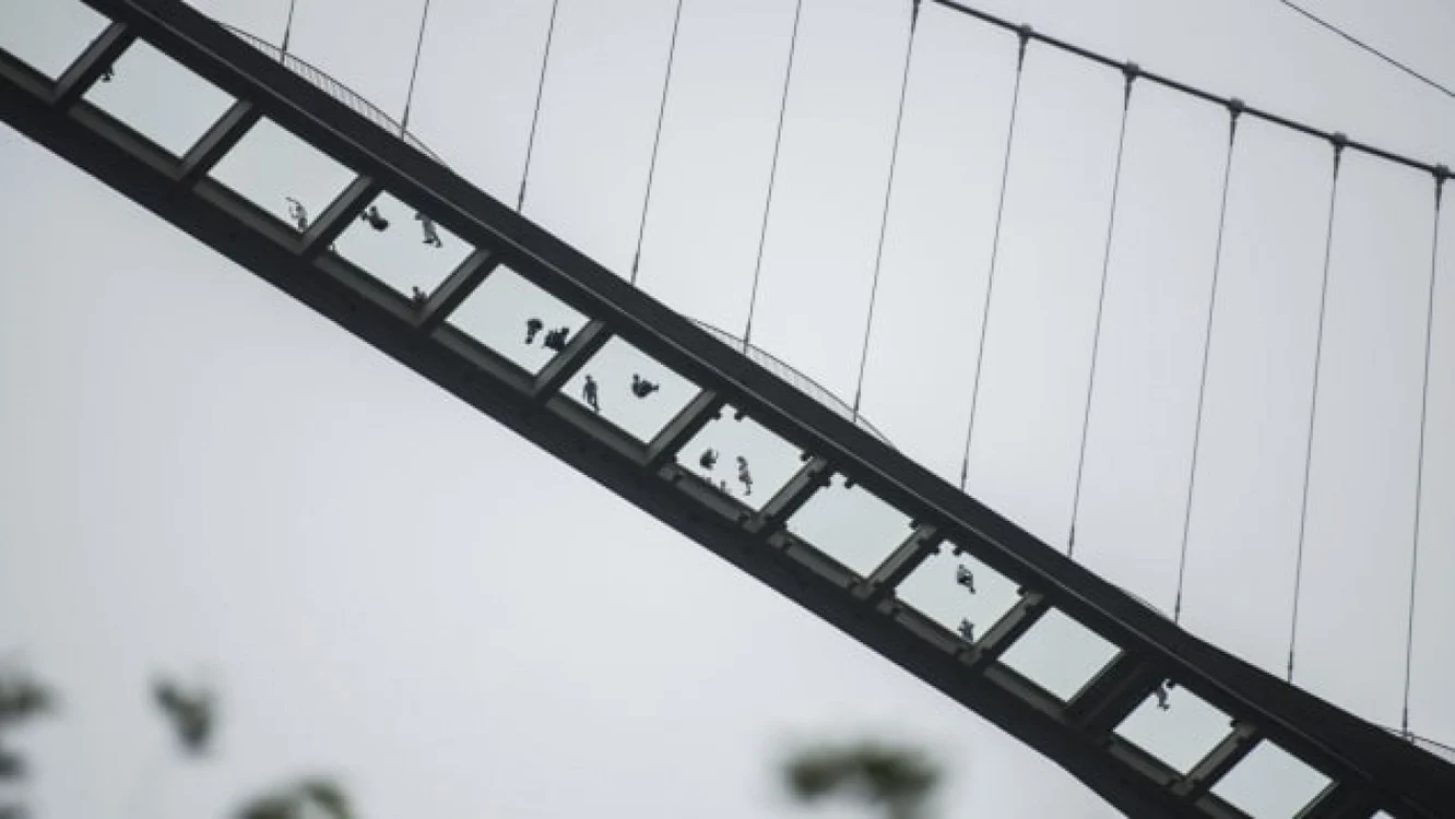 Zhangjiajie Grand Canyon Glass Bridge foto CNN Travel