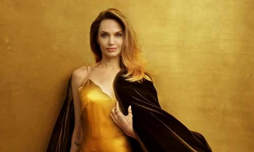 Angelina Jolie în Vogue de noiembrie, Instagram PNG