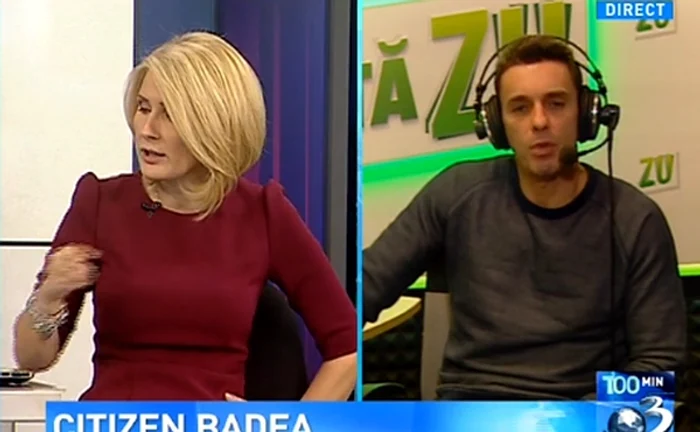 Alessandra Stoicescu şi Mircea Badea au vorbit despre comunism în contextul alegerilor prezidenţialecaptură Antena 3