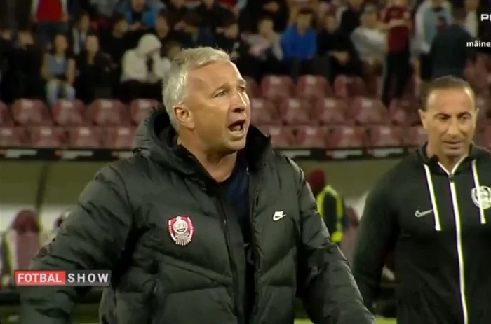 Dan Petrescu a avut o ieșire nervoasă la finalul meciului cu Farul Constanța