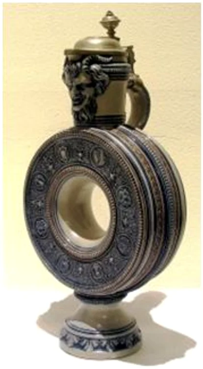 Vas Bellarmini
Atelier german
Gresie,  cositor,  4/4 sec. XIX