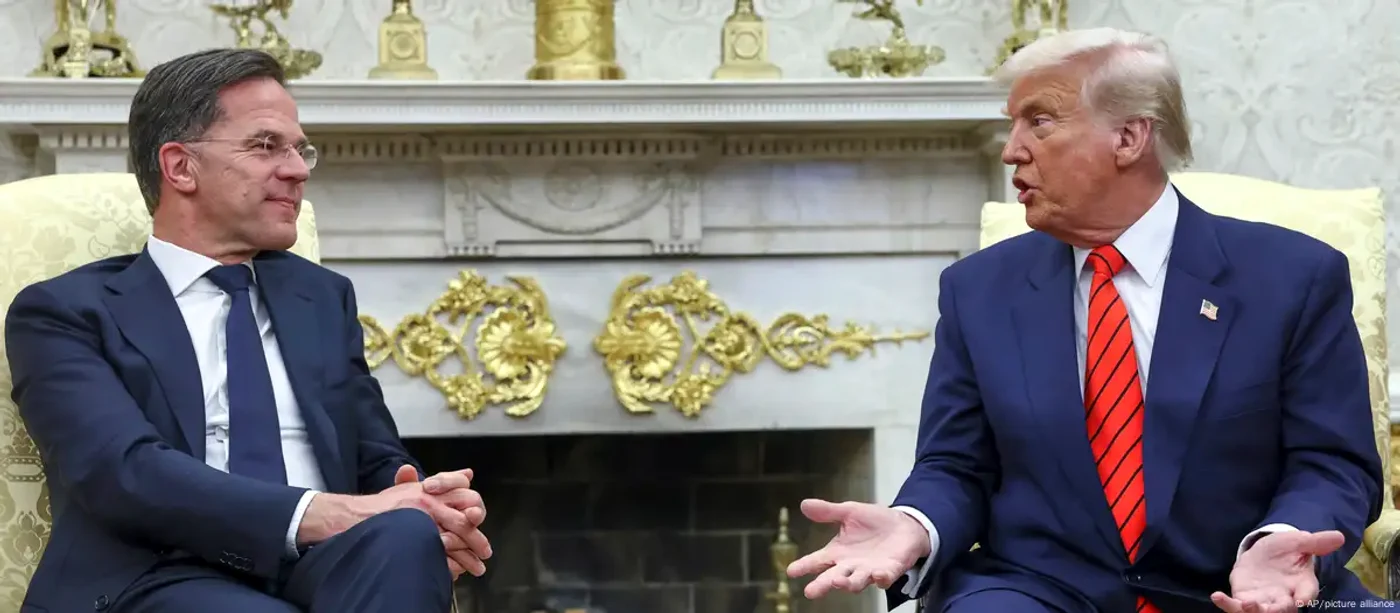 Mark Rutte şi Donald Trump la Casa Albă