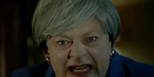 Theresa May prezentata in personajul Gollum de catre actorul Andy Serkis Captura YouTube