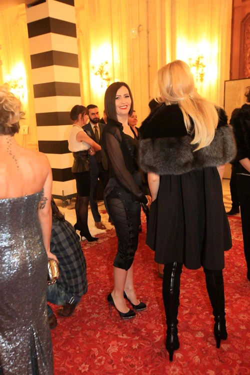 Amalia Năstase a strălucit în ţinuta aleasă la petrecerea ElleFoto: Roberto Sălceanu