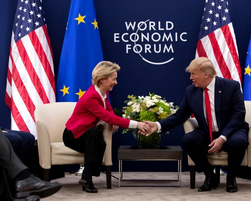 Trump si Ursula von der Leyen foto Profimedia jpg