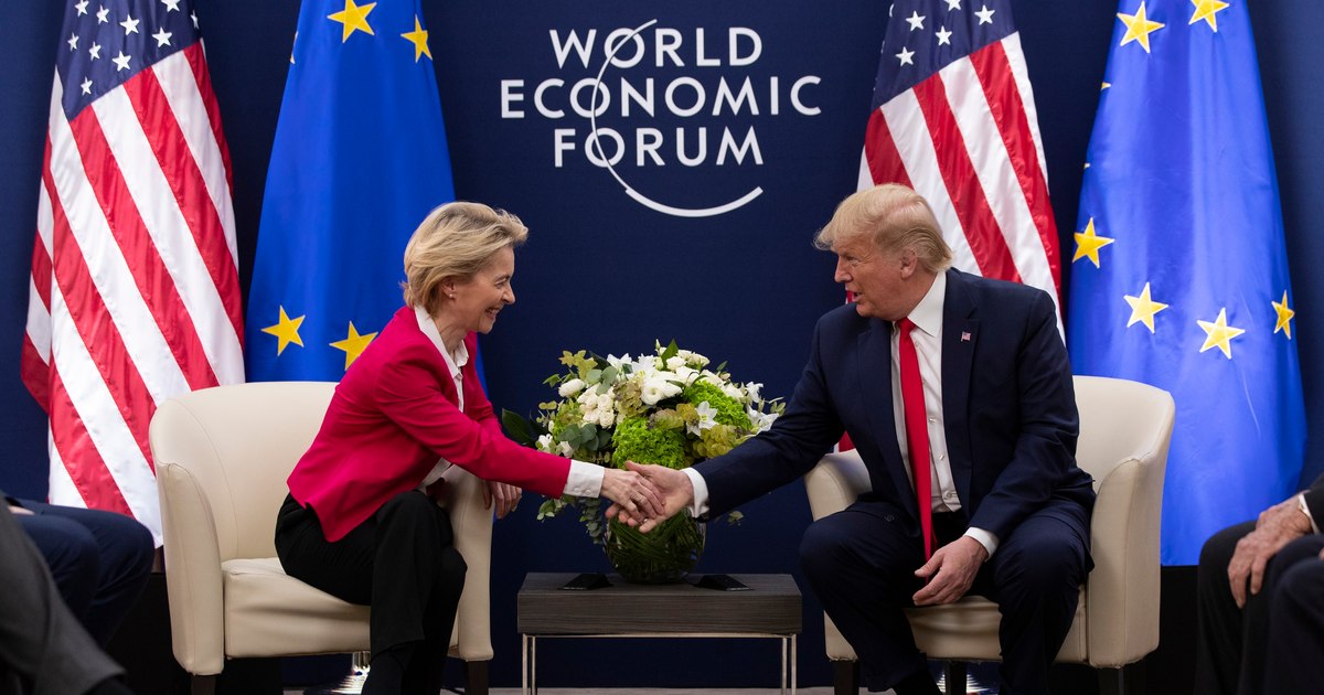 Donald Trump laudă pe Ursula von der Leyen în plin conflict comercial