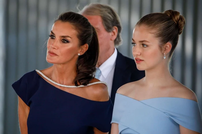 Regina Letizia și Prințesa Leonor foto profimedia jpg