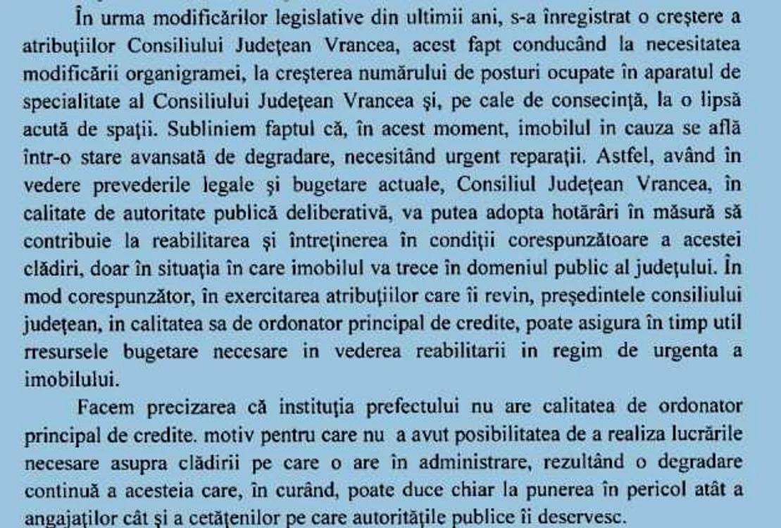 prefectura vrancea