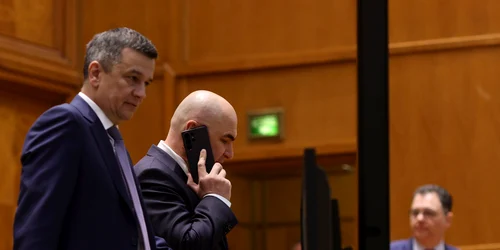 Dezbaterea și votul bugetului de stat pe 2026 în ședința comună a Parlamentului. FOTO Inquam Photos / Octav Ganea