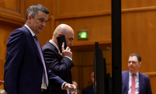 Dezbaterea și votul bugetului de stat pe 2026 în ședința comună a Parlamentului. FOTO Inquam Photos / Octav Ganea