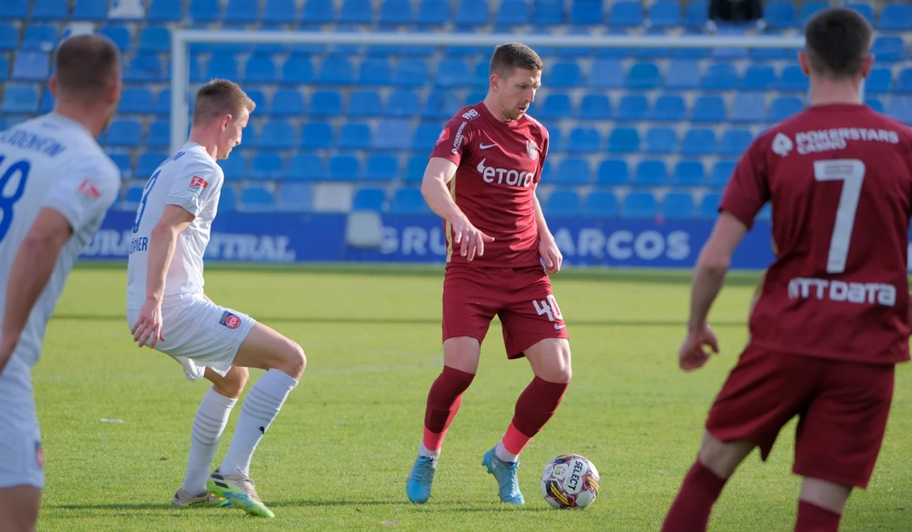 CFR Cluj încheie perioada de pregătire cu un bilanț echilibrat (FOTO: Facebook)