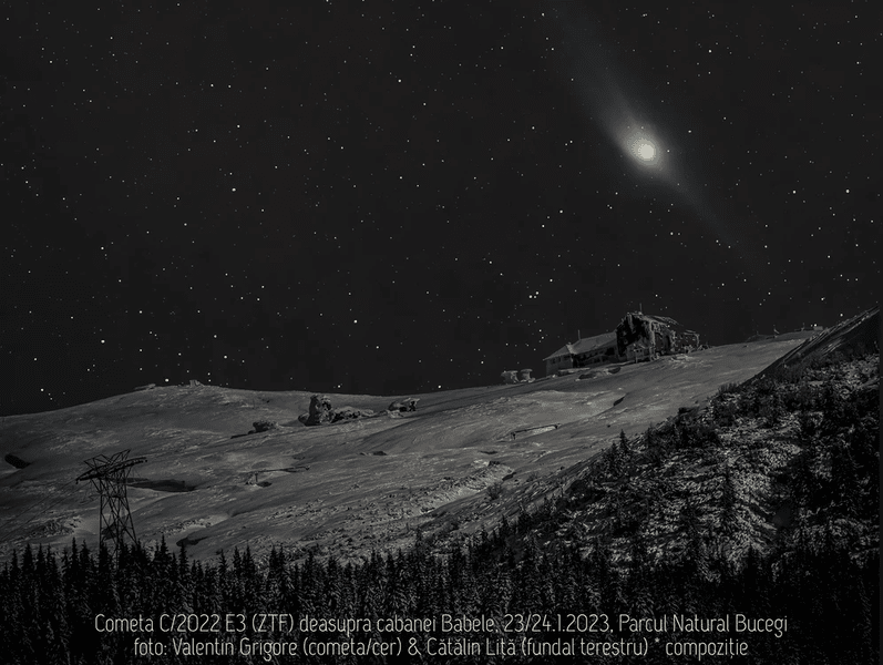 Cometa cu nume complicat și extrem de strălucitoare, descoperită recent. Poate fi văzută o dată la 80.660 de ani  