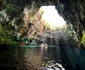 Peştera Melissani cu un lac în ea, Grecia jpeg