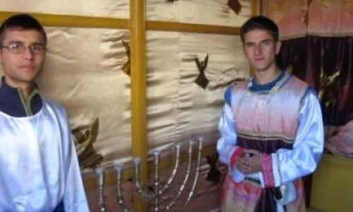 Templul preoţilor din antichitate, în centrul municipiului Târgu Jiu jpeg