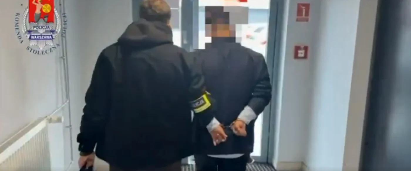 Românul a fost arestat pentru o serie de escrocherii în Polonia. FOTO: captură video X
