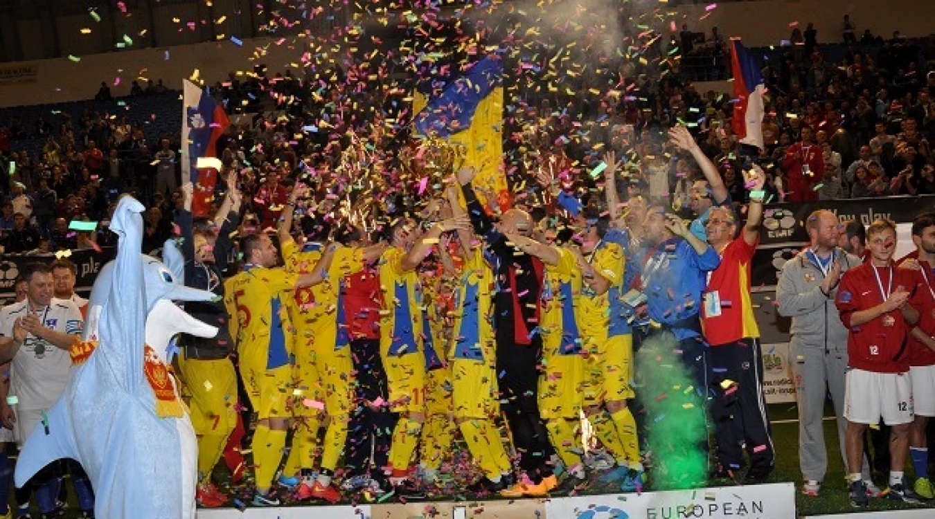 Naţionala noastră de minifotbal n-are rival în Europa FOTO eurominifootball.com