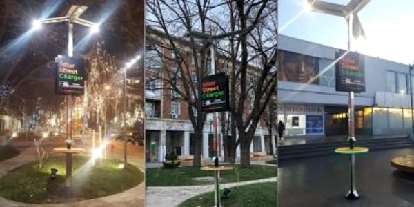 Trei dintre noile puncte de încăcare din Galaţi FOTO PMG