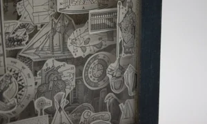 Munca artistei înseamnă zeci de ore de sculptură jpeg