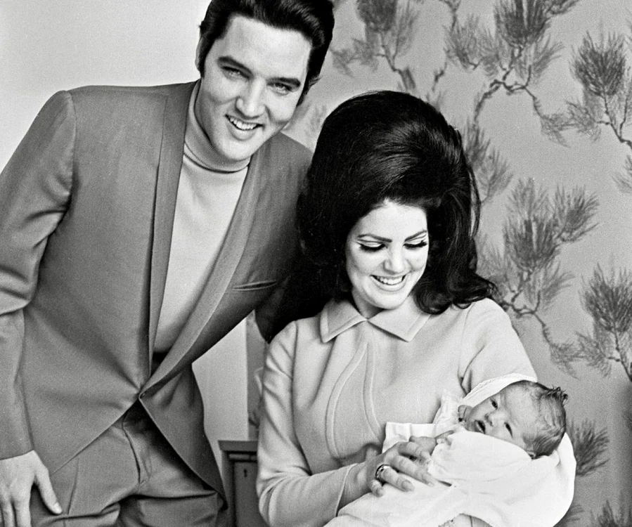 Elvis şi Priscilla Presley. Foto: Profimedia