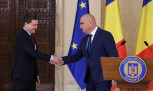 Nicusor Dan Ilie Bolojan, noul premier al Romaniei  Foto Inquam Photos George Calin (9) jpg