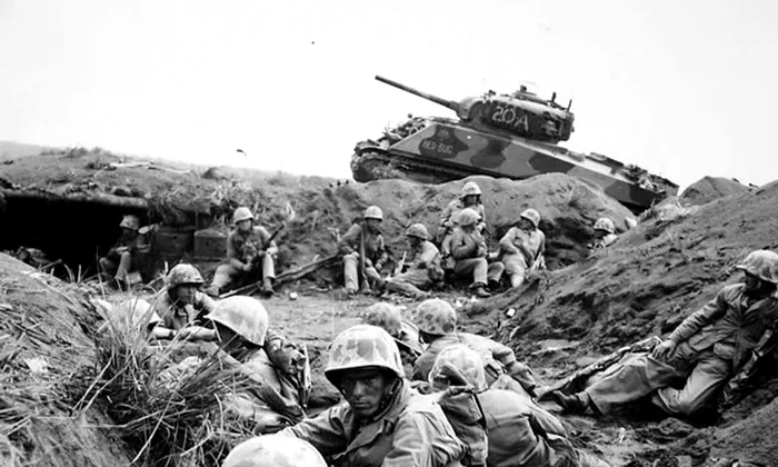Calendar 26 martie: 1945   Bătălia de la Iwo Jima s a încheiat cu înfrângerea japonezilor, care au pierdut 22 000 de soldați jpeg
