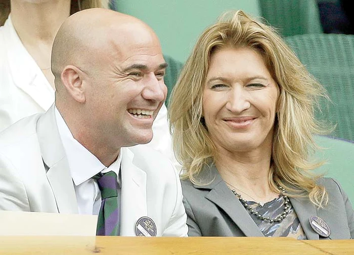 Andre Agassi și Steffi Graf