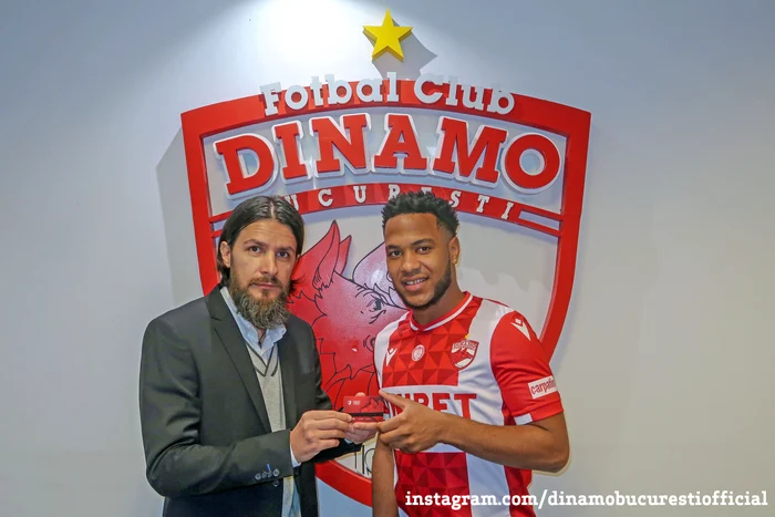 
    Gevaro Nepomuceno a revenit în RomâniaFoto: FC Dinamo  