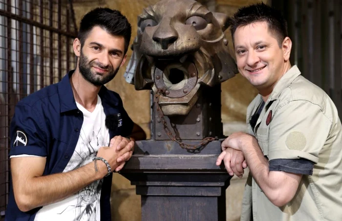 Paul Ipate şi Octavian Strunilă sunt prezentatorii emisiunii „Fort Boyard“ FOTO Pro TV