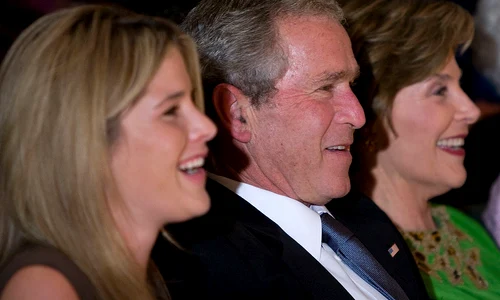 President and First Lady Laura Bush At National Book Festival Gala jpeg