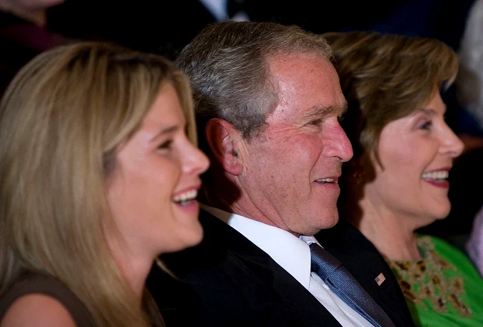 President and First Lady Laura Bush At National Book Festival Gala jpeg