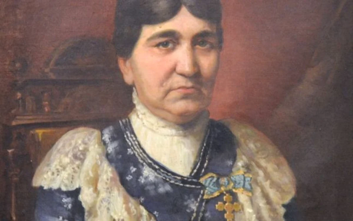 Portretul Rusandei Longinescu, într-o pictură semnată de Alexandru Bănulescu
