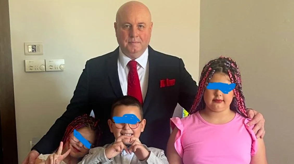 Adrian Marțian și copiii
