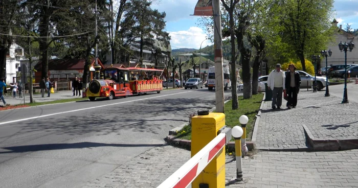 Întreaga infrastructură publică din Sinaia va fi refăcută din fonduri europene. FOTO Adevărul Ploieşti