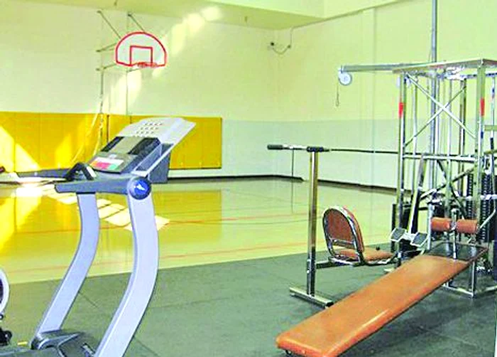 Deţinuţii beneficiază  şi de  sală de fitness