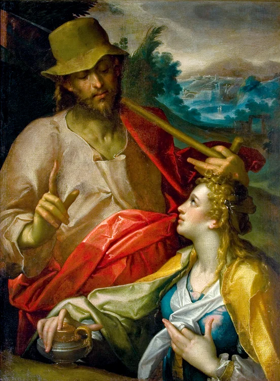 Il. 1 Bartholomeus Spranger,  Noli me tangere,  1591,  MNAR,  București