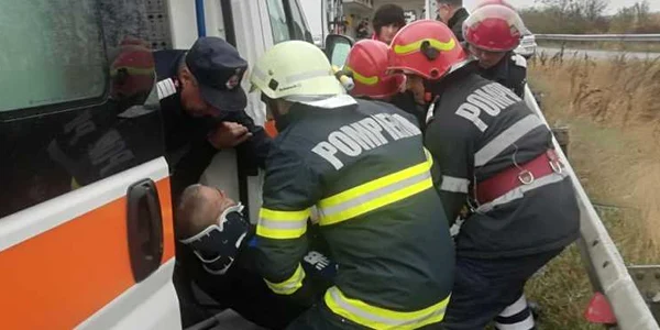 accident la Cateasca