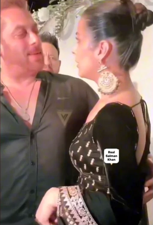 Salman Khan, în compania altei femei / foto: Captură video