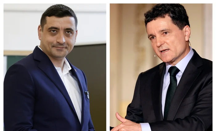 George Simion și Nicușor Dan FOTO: colaj adevărul