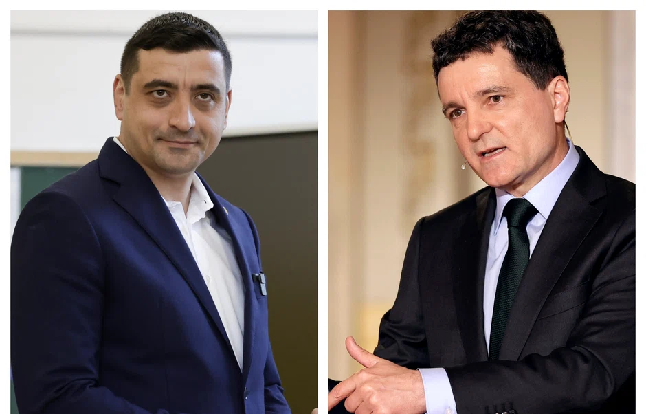 George Simion și Nicușor Dan FOTO: Colaj