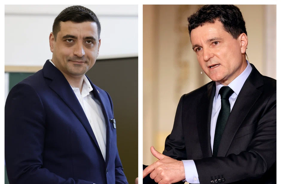 George Simion și Nicușor Dan FOTO: colaj EPA-EFE