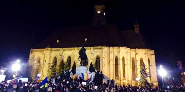 Miting Cluj