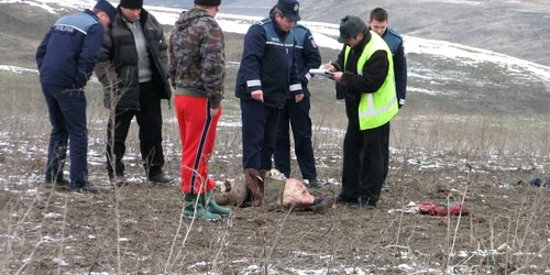 Piciorul drept al bătrânului era mâncat până la şold