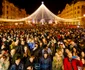 Revelionul din Piața Victoriei FOTO Casa de Cultură a Timișoarei