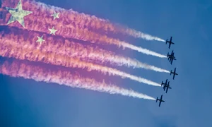 armata chineza aviatie militara drapel china foto shutterstock