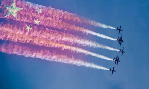 armata chineza aviatie militara drapel china foto shutterstock